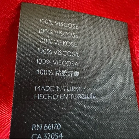 Anthropologie Maeve Wendy Red Tiered Maxi Dress Size 1X - Picture 15 of 16